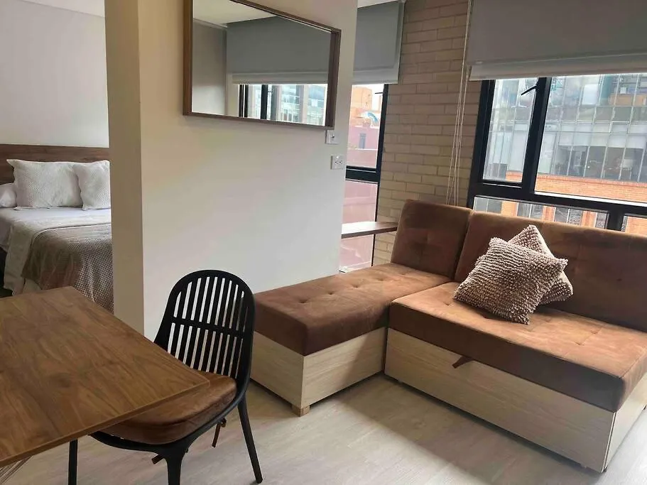 Df Acogedor Loft En Puente Largo 603 Wifi Διαμέρισμα Μπογκοτά 0*,